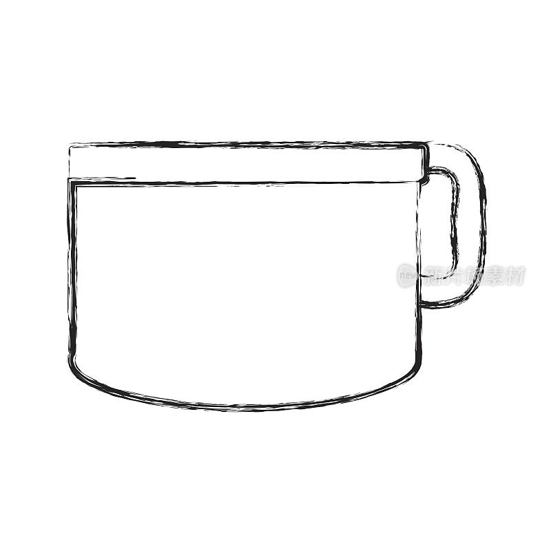 Porcelain mug cup